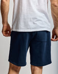 Easy Mondays Slub Cotton Short Navy-Men's Shorts-Brooklyn-Vancouver-Yaletown-Canada