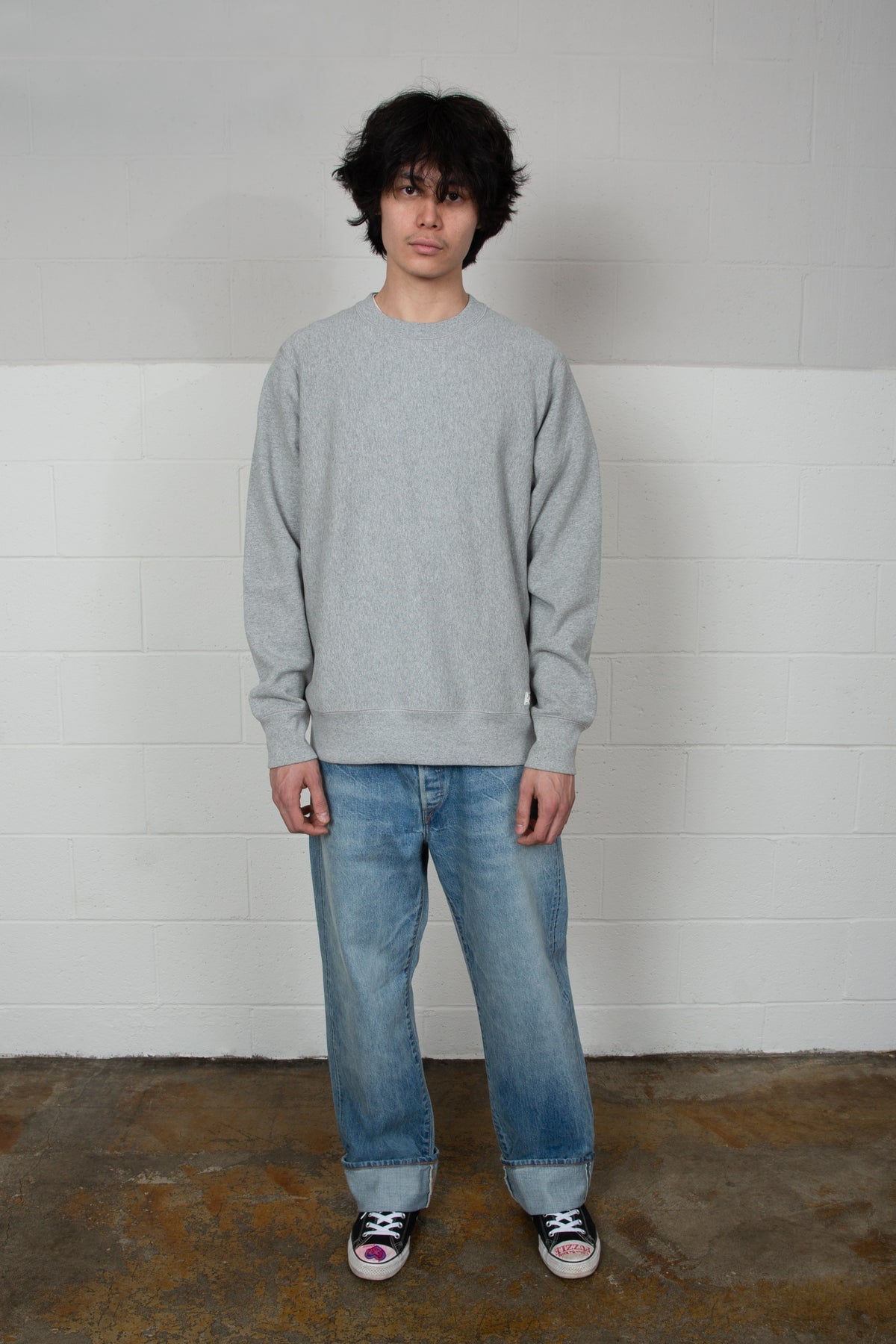 Edwin Eca4004 Classic Crew Sweatshirt - Grey-Men&#39;s Sweatshirts-Brooklyn-Vancouver-Yaletown-Canada