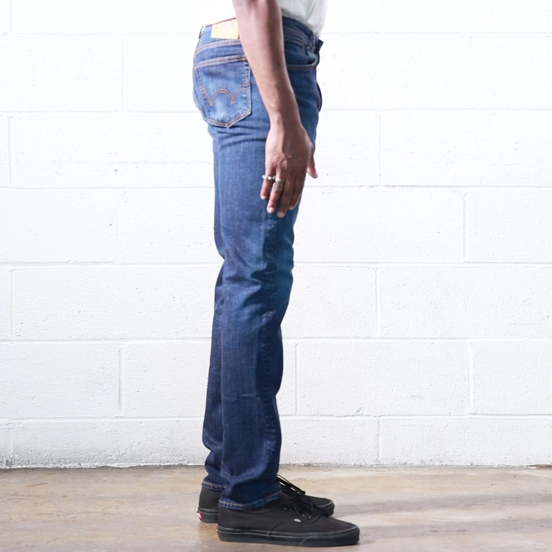 Edwin Aomori Reguler Tapered - Kurai (Dark/Wet)-Men's Denim-Brooklyn-Vancouver-Yaletown-Canada