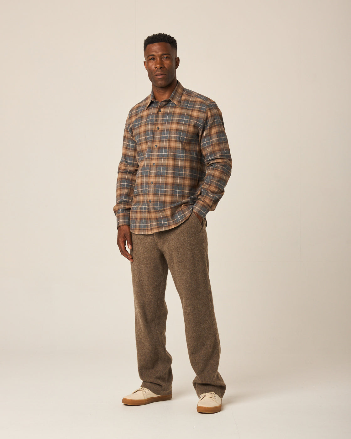 Peregrine Farley Shirt - Teddy-Men's Shirts-Brooklyn-Vancouver-Yaletown-Canada