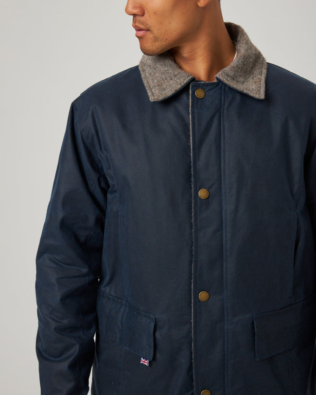 Peregrine Field Coat - Marine-Men's Coats-Brooklyn-Vancouver-Yaletown-Canada