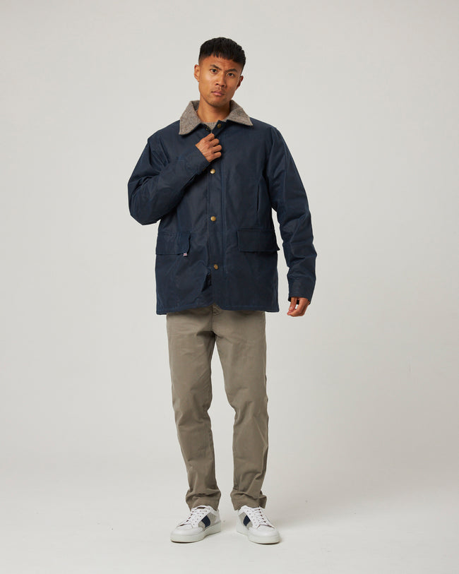 Peregrine Field Coat - Marine-Men's Coats-Brooklyn-Vancouver-Yaletown-Canada