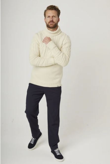 Peregrine CORE Fisherman Roll Neck Sweater-Men&#39;s Sweaters-Yaletown-Vancouver-Surrey-Canada