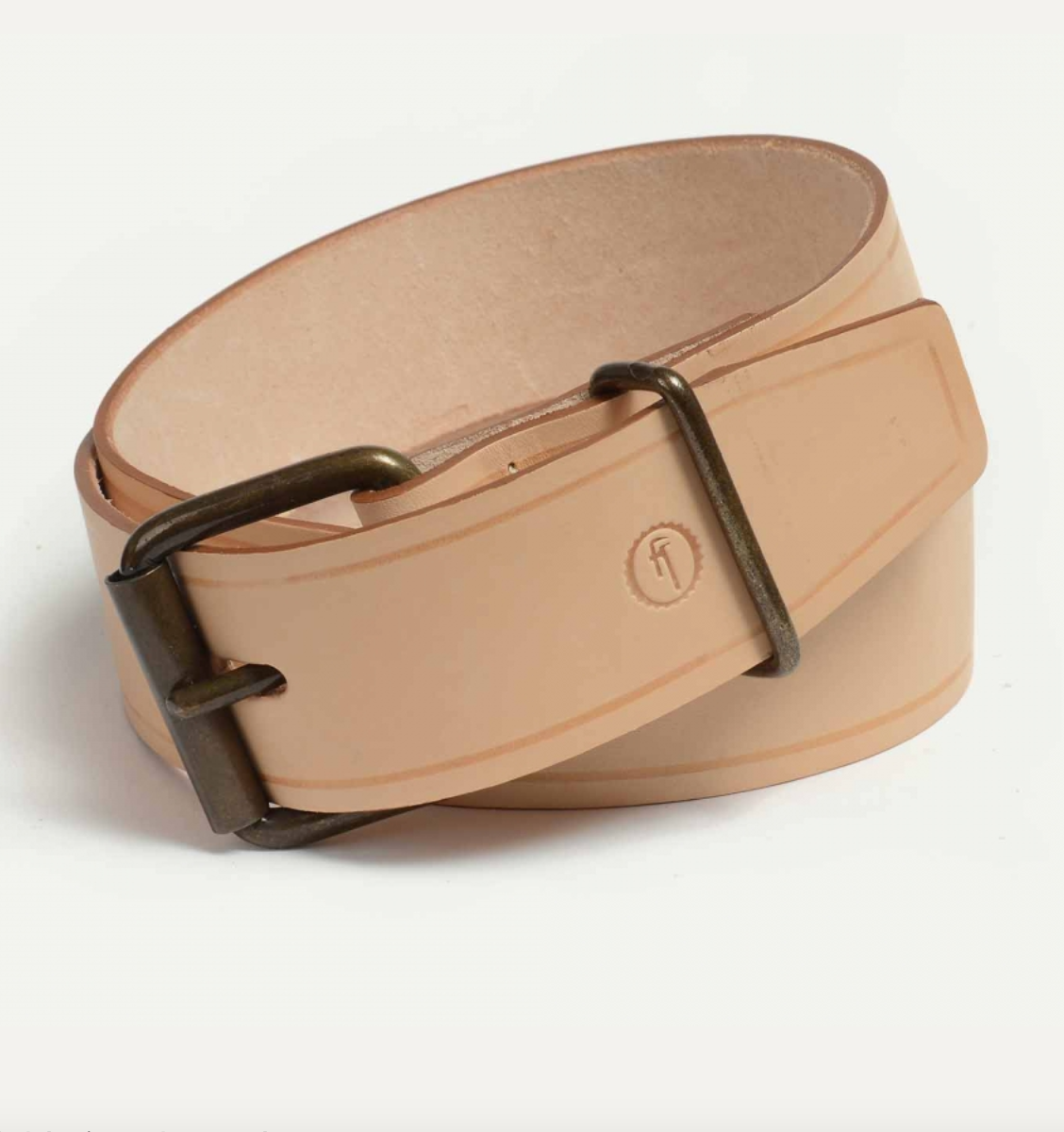 Bleu de Chauffe Fred Naturel Belt-Men's Belts-Yaletown-Vancouver-Surrey-Canada