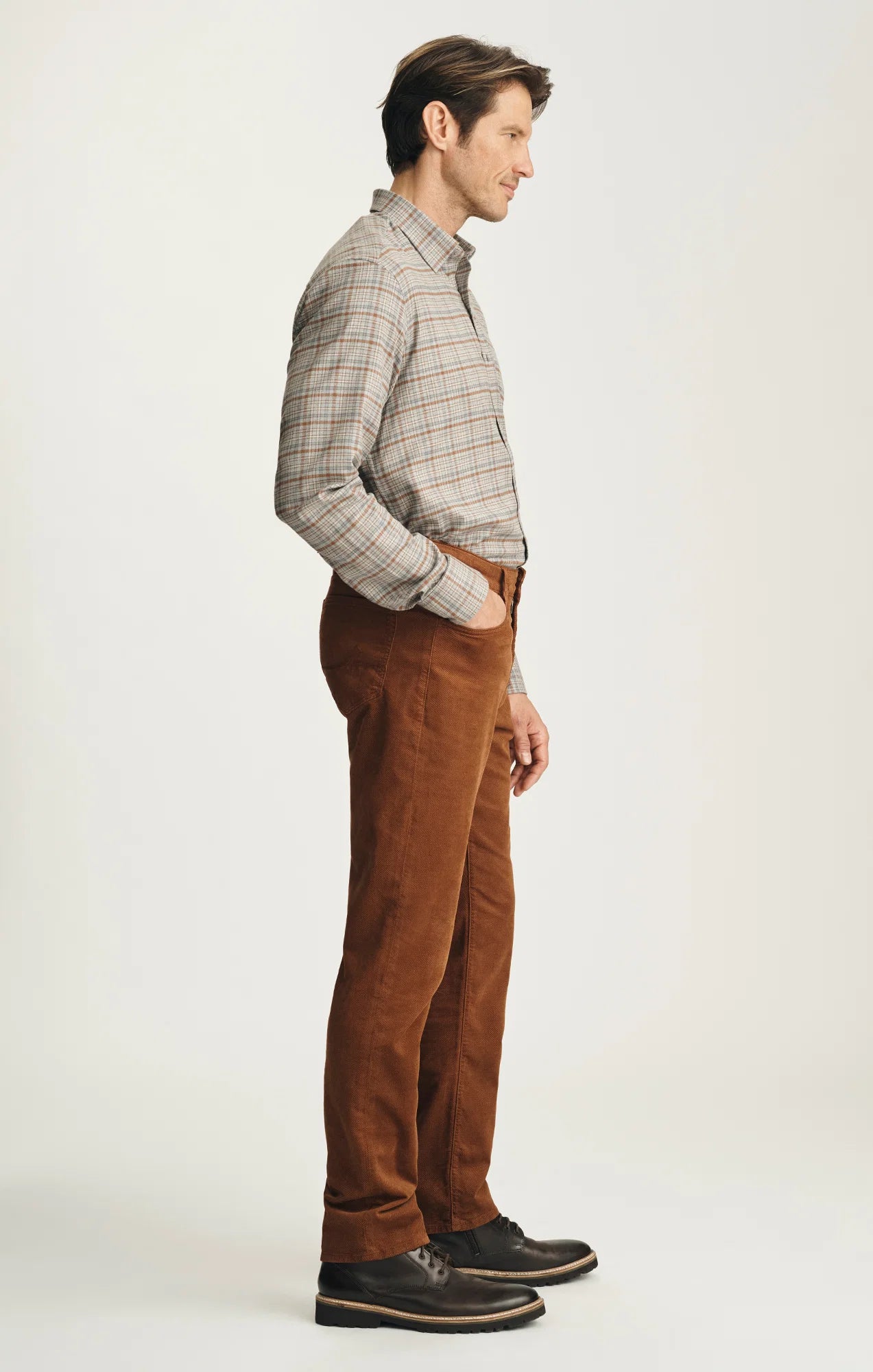 34 Heritage Courage Denim Diagonal Luxe - Terracotta-Men's Denim-Brooklyn-Vancouver-Yaletown-Canada