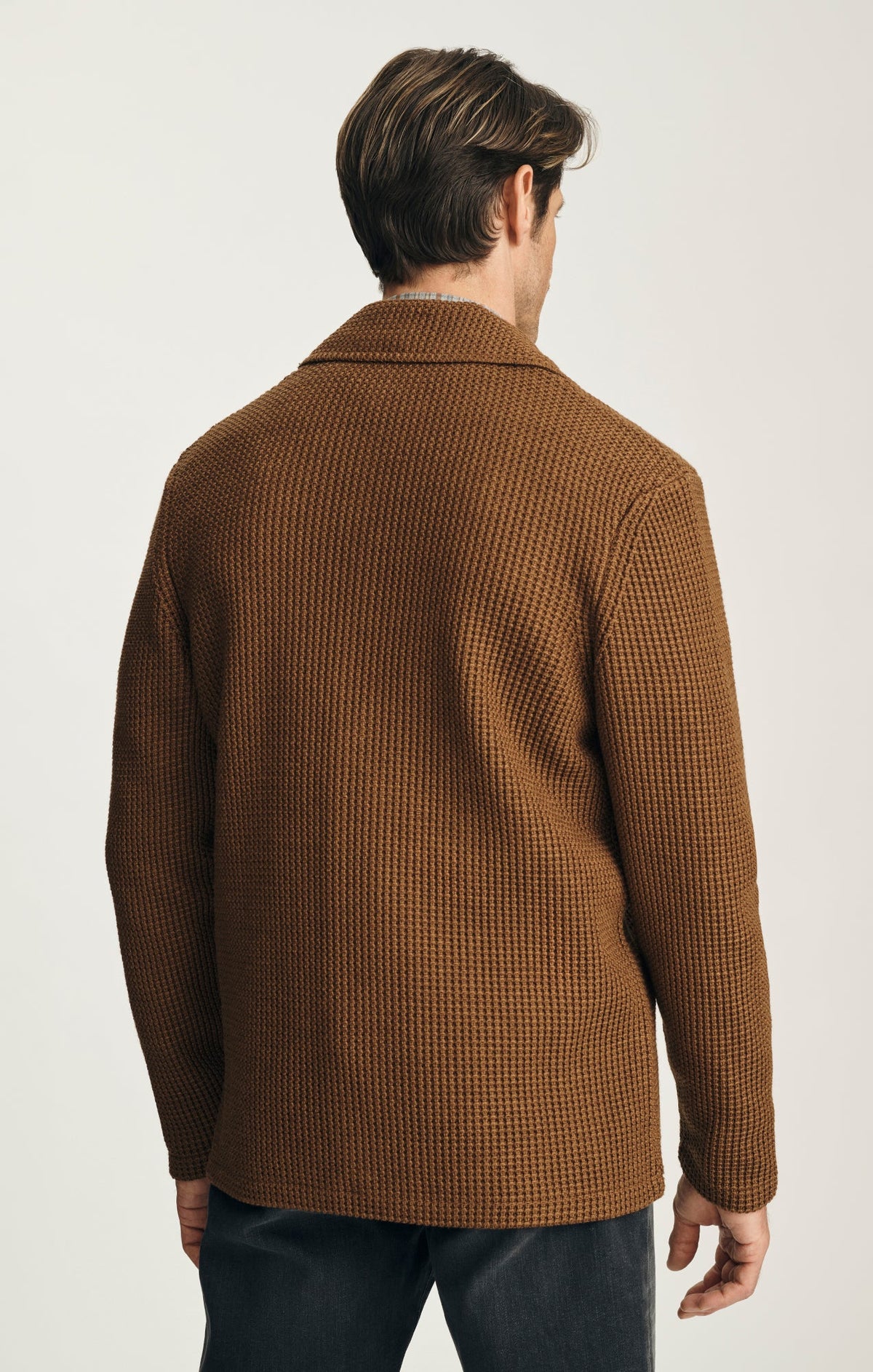34 Heritage Birch Sweater Blazer - Terra Cotta-Men's Blazers-Brooklyn-Vancouver-Yaletown-Canada
