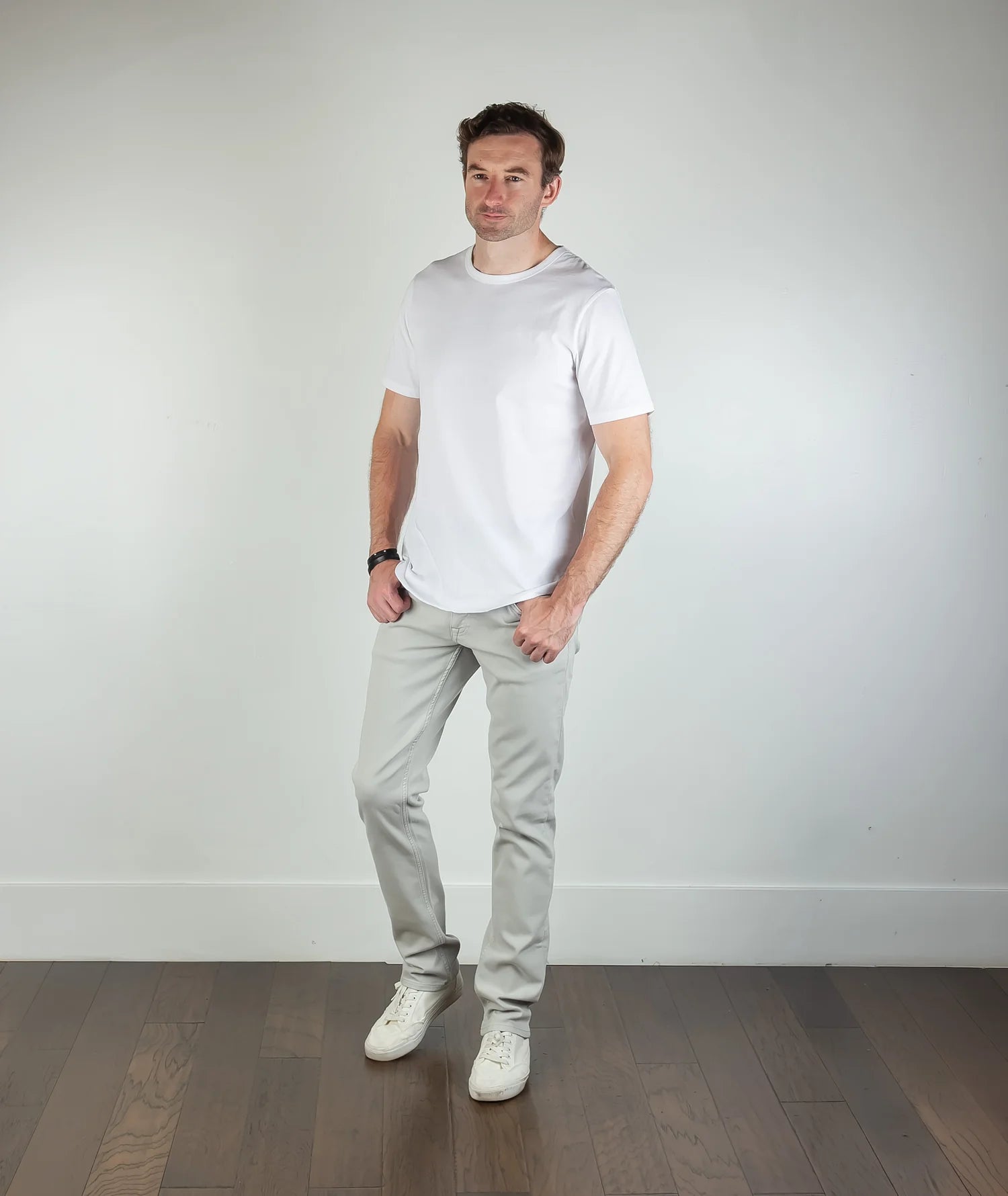 Jude Neale Axe Denim White Glacier