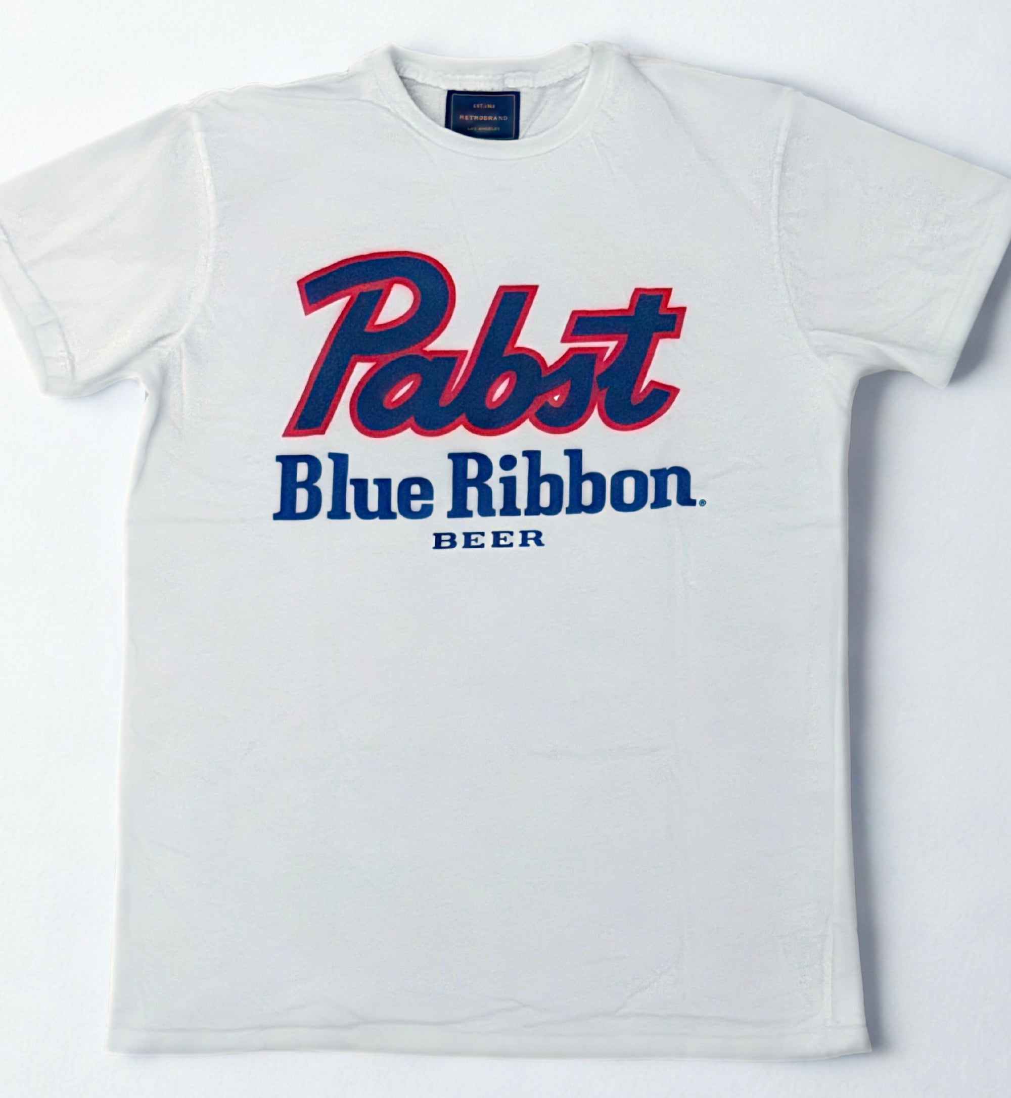 Retro Brand T Shirt PBR Antique White-Men's T-Shirts-Brooklyn-Vancouver-Yaletown-Canada
