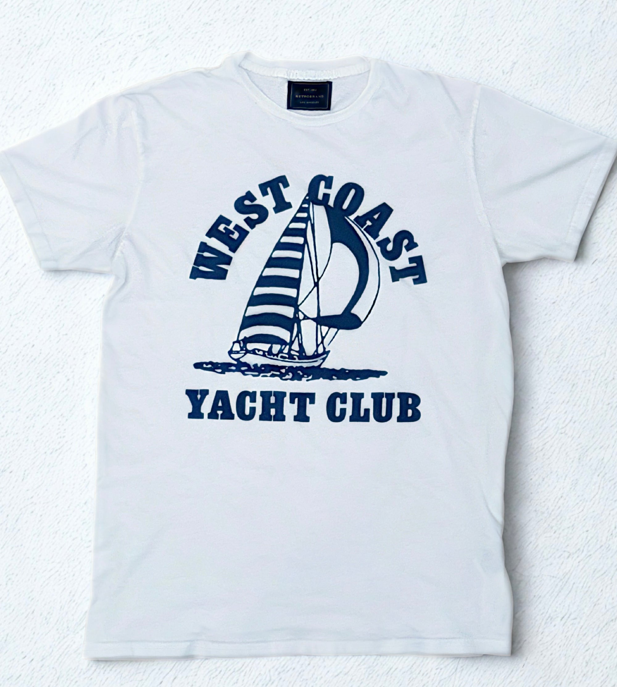 Retro Brand T-Shirt West Coast Yacht Club-Men's T-Shirts-Brooklyn-Vancouver-Yaletown-Canada