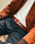 Selde Terre Positano Belt Ruggine-Men's Belts-Brooklyn-Vancouver-Yaletown-Canada