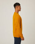 Peregrine Intercity Crew Jumper - Honey-Men's Sweaters-Brooklyn-Vancouver-Yaletown-Canada