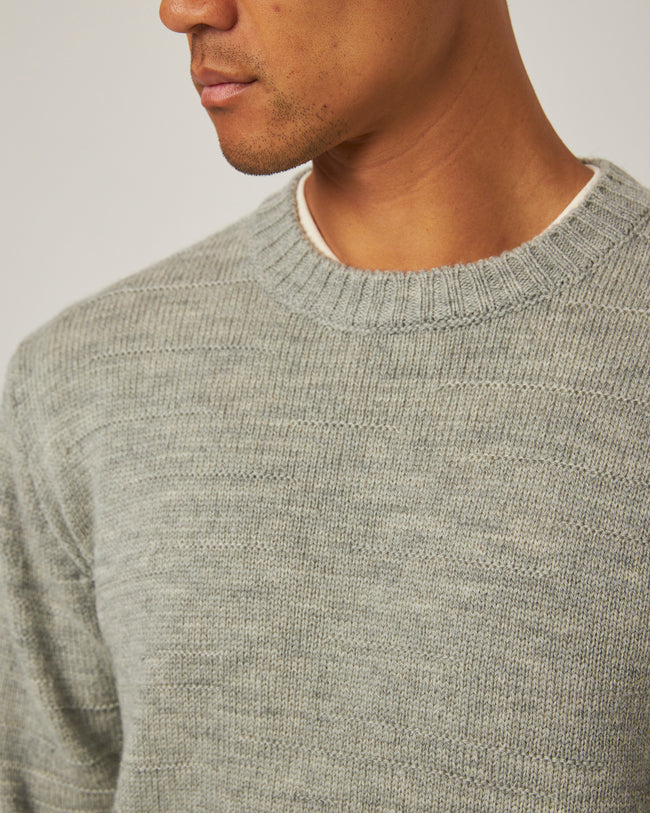 Peregrine Intercity Crew Jumper - Honey-Men&#39;s Sweaters-Brooklyn-Vancouver-Yaletown-Canada