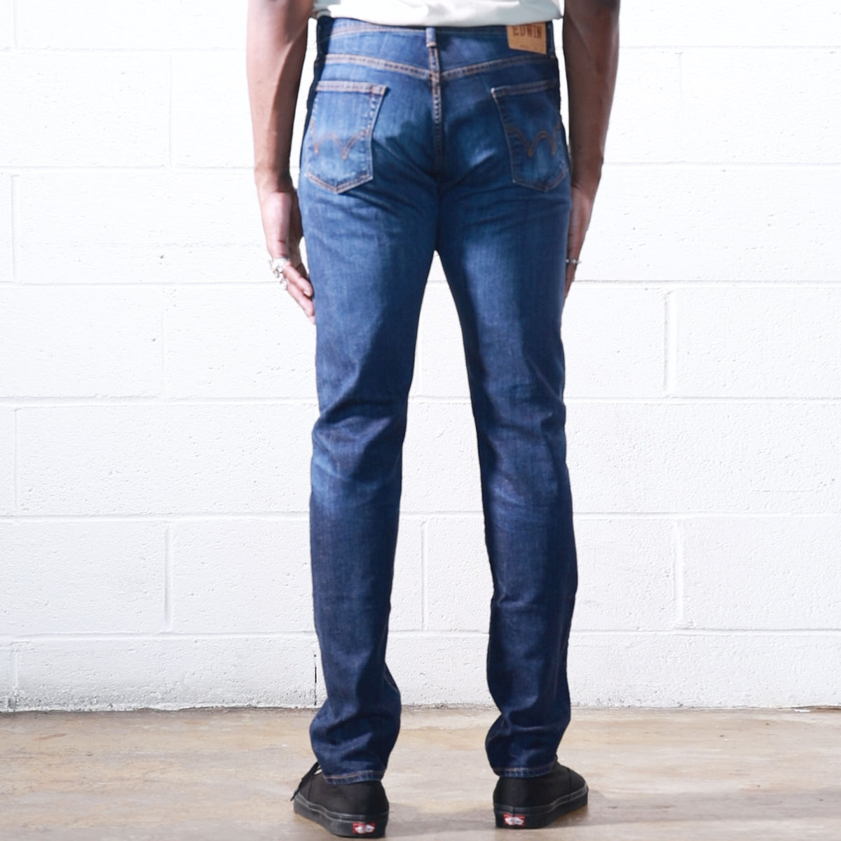 Edwin Aomori Reguler Tapered - Kurai (Dark)-Men's Denim-Brooklyn-Vancouver-Yaletown-Canada