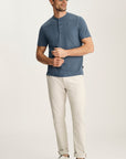 34 Heritage Slub Ss Henley Vintage Indigo-Men's T-Shirts-Brooklyn-Vancouver-Yaletown-Canada