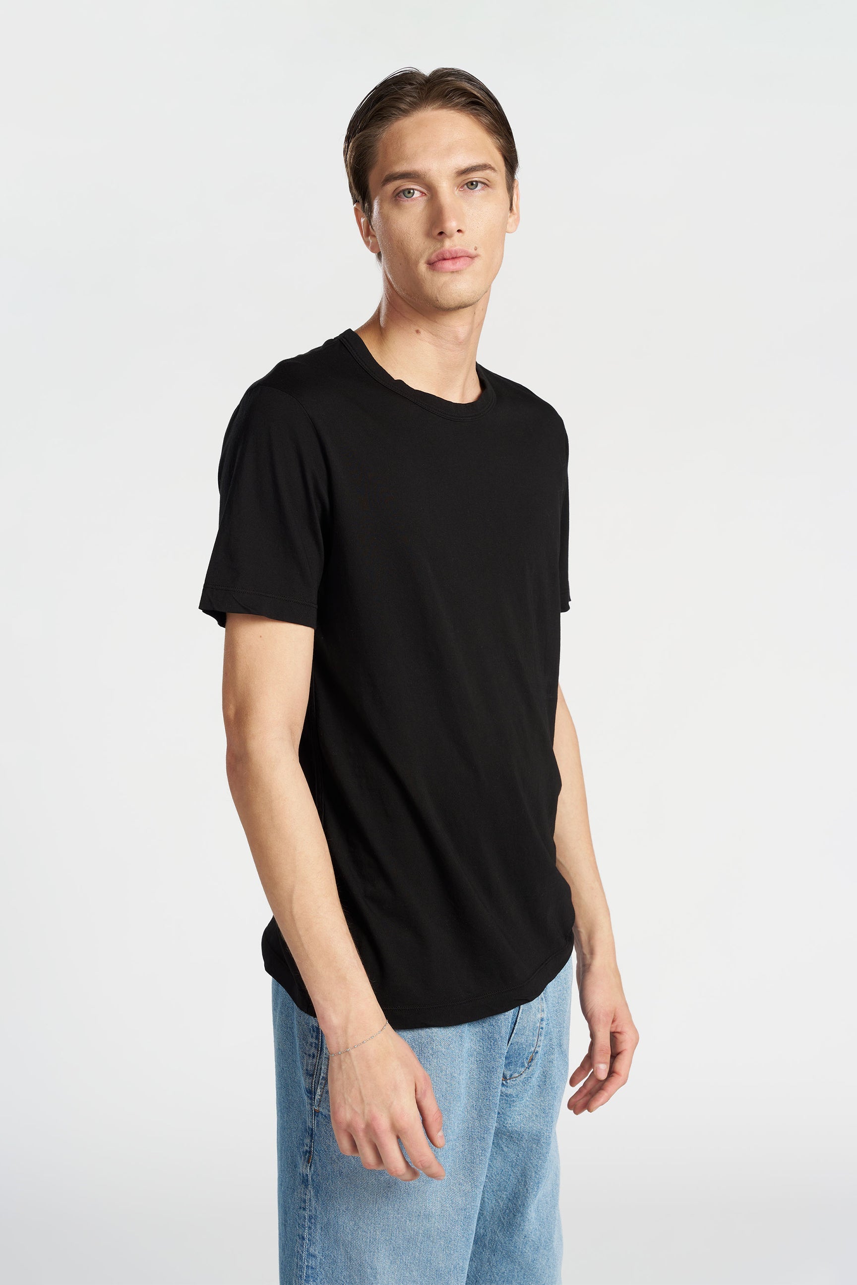 Cotton Citizen T-Shirt Classic Crewneck Vintage Black-Men&#39;s T-Shirts-Brooklyn-Vancouver-Yaletown-Canada