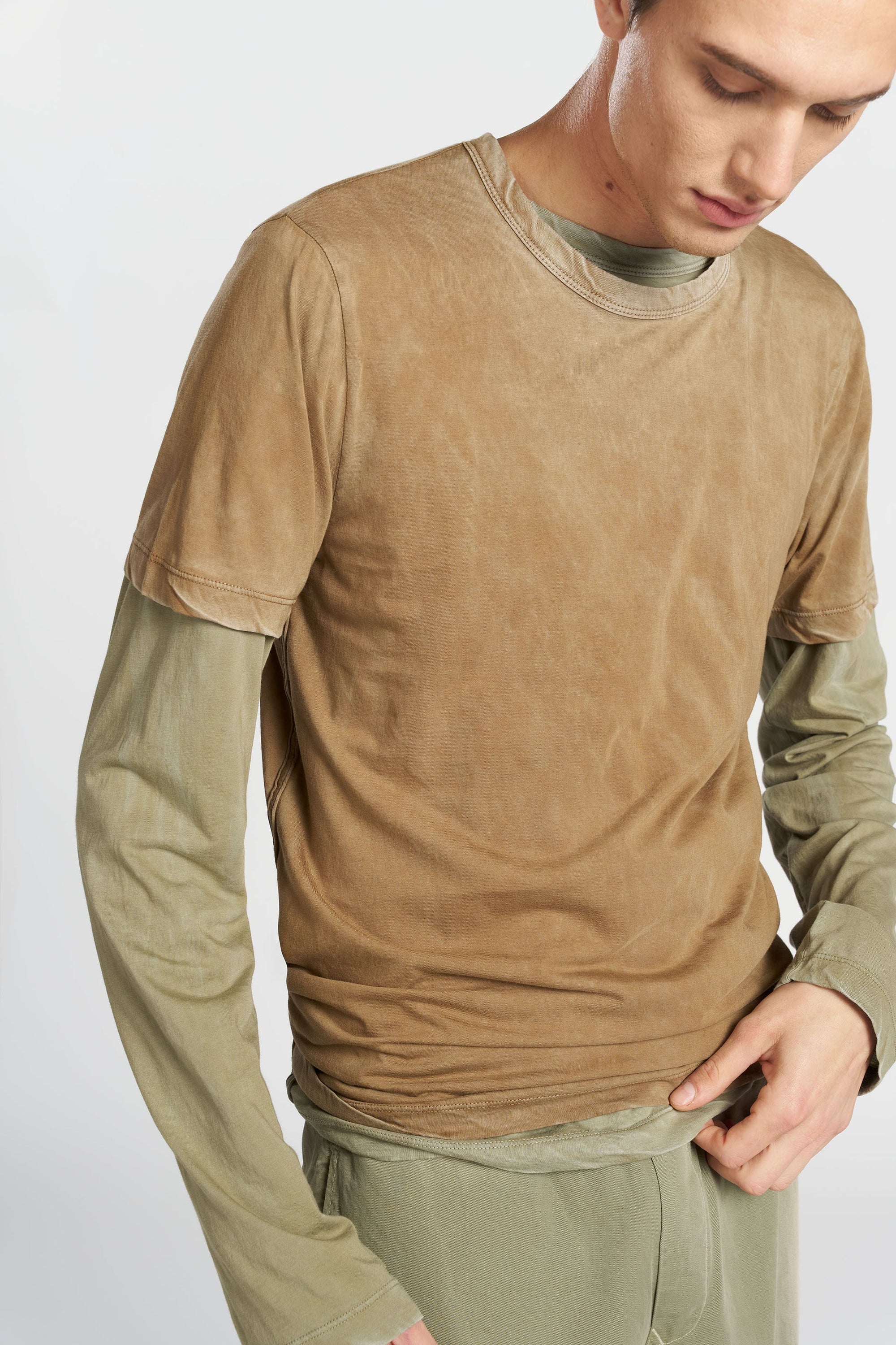 Cotton Citizen T-Shirt Classic Crewneck Vintage Chai-Men&#39;s T-Shirts-Brooklyn-Vancouver-Yaletown-Canada