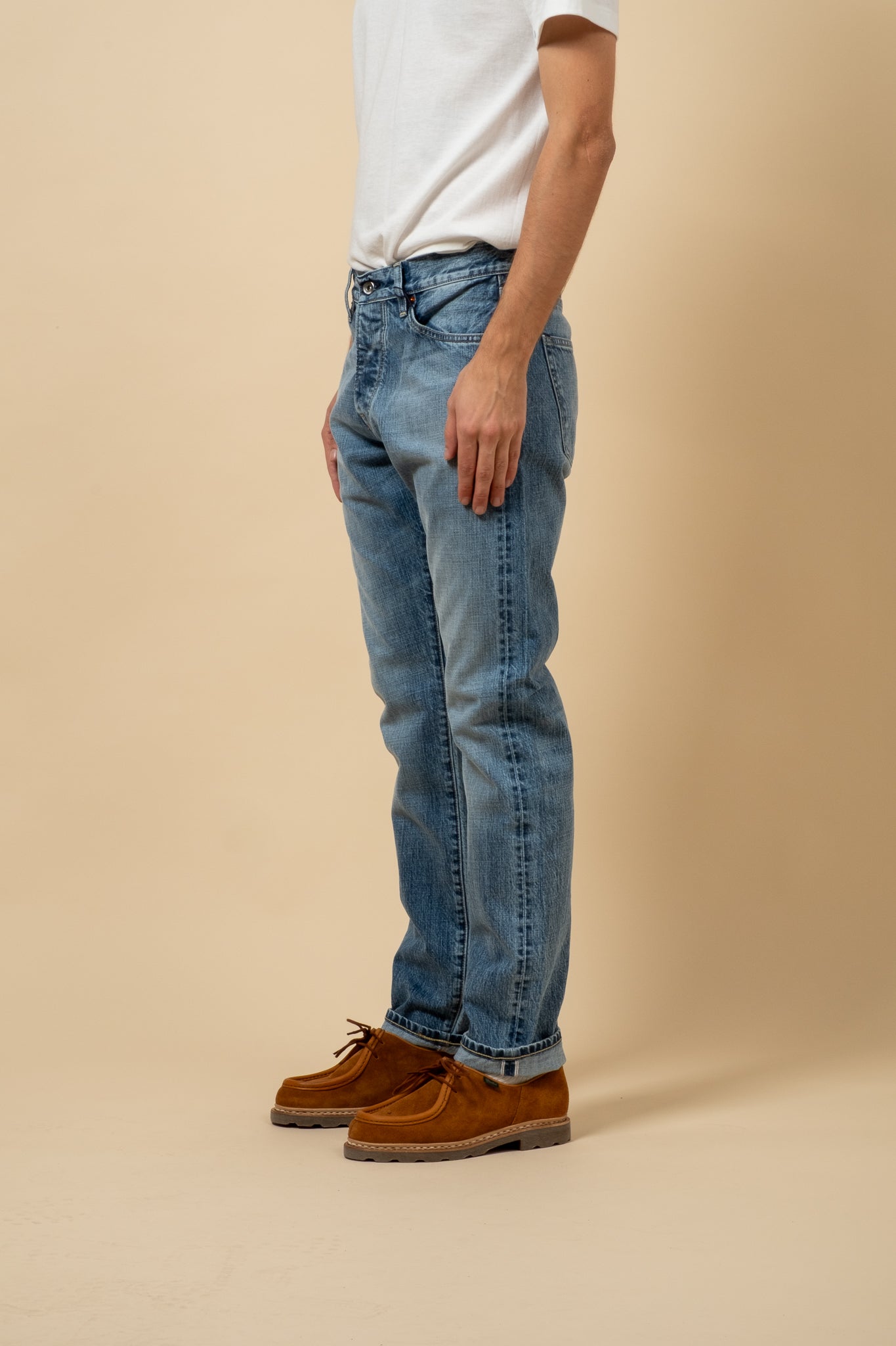COF Studio M8 Straight 14oz RG CO IND Selvedge Worn Down-Men's Denim-Brooklyn-Vancouver-Yaletown-Canada