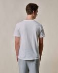 Merz Slub Pima Cotton T-Shirt - White-Men's T-Shirts-Brooklyn-Vancouver-Yaletown-Canada