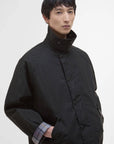 Barbour Os Transport Wax Jacket - Black-Men's Coats-Brooklyn-Vancouver-Yaletown-Canada
