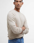 Barbour Pima Crew - Mist-Men's Sweaters-Brooklyn-Vancouver-Yaletown-Canada