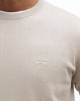 Barbour Pima Crew - Mist-Men's Sweaters-Brooklyn-Vancouver-Yaletown-Canada