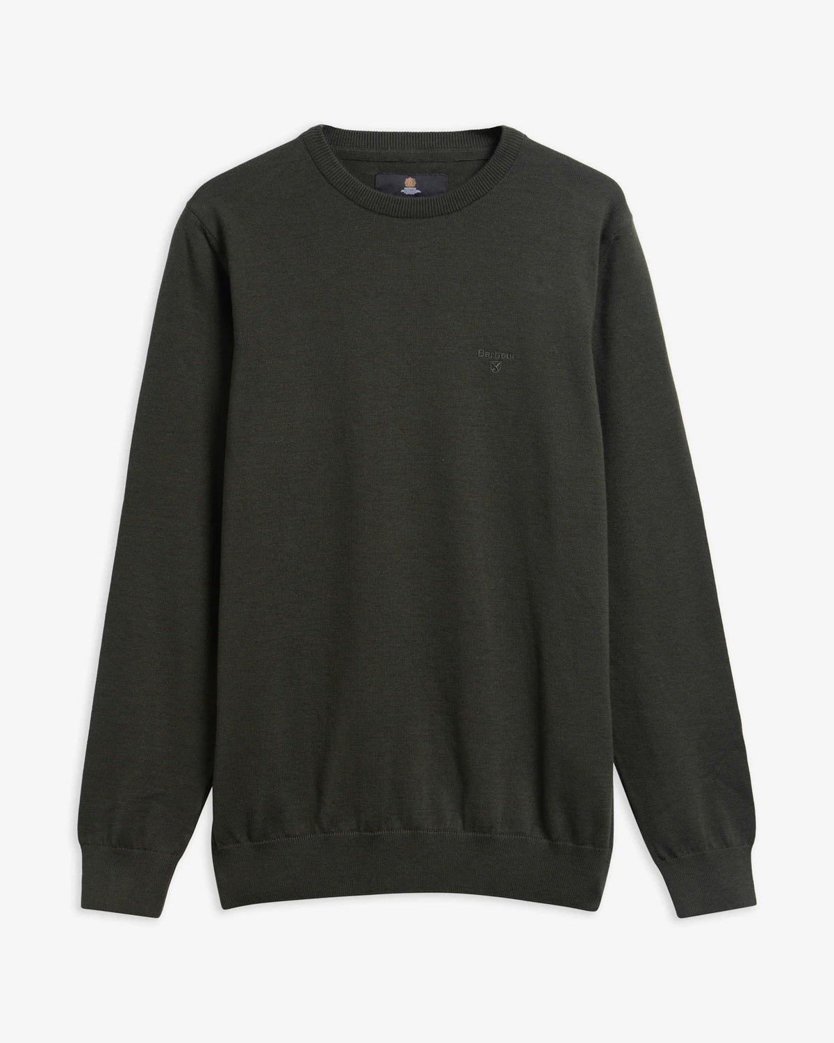 Barbour Pima Cotton Crewneck Sweater - Sage-Men's Sweaters-Brooklyn-Vancouver-Yaletown-Canada