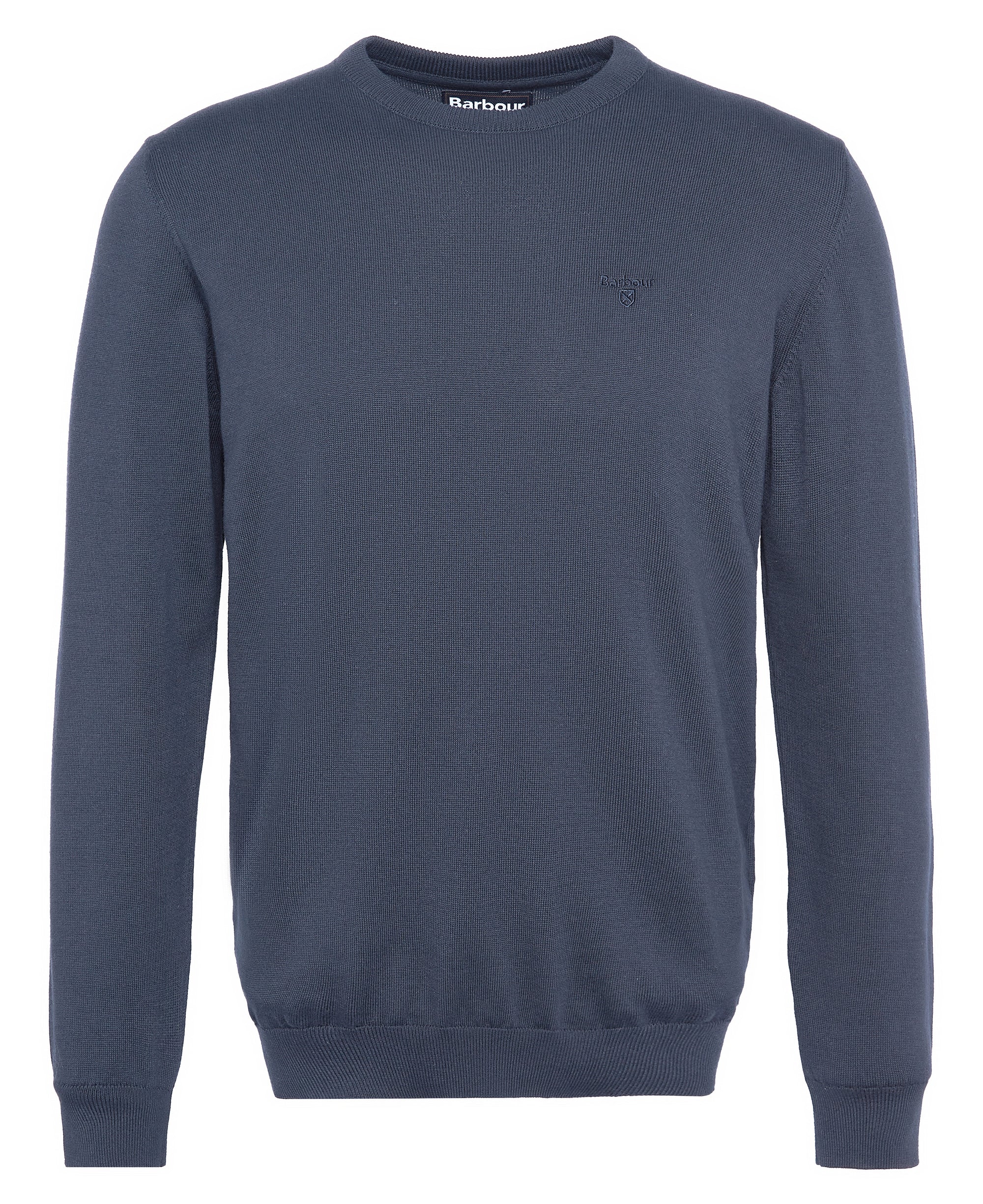 Barbour Pima Cotton Crewneck Sweater - Navy-Men's Sweaters-Brooklyn-Vancouver-Yaletown-Canada