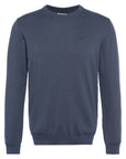 Barbour Pima Cotton Crewneck Sweater - Navy-Men's Sweaters-Brooklyn-Vancouver-Yaletown-Canada
