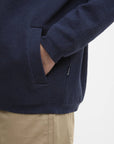 Barbour Crowcombe Zip - Navy-Men's Sweaters-Brooklyn-Vancouver-Yaletown-Canada