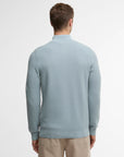 Barbour Honeycomb Hz - Slate Blue-Men's Sweaters-Brooklyn-Vancouver-Yaletown-Canada
