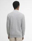 Barbour Honeycomb Hz - Grey Marl-Men's Sweaters-Brooklyn-Vancouver-Yaletown-Canada
