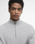 Barbour Honeycomb Hz - Grey Marl-Men's Sweaters-Brooklyn-Vancouver-Yaletown-Canada