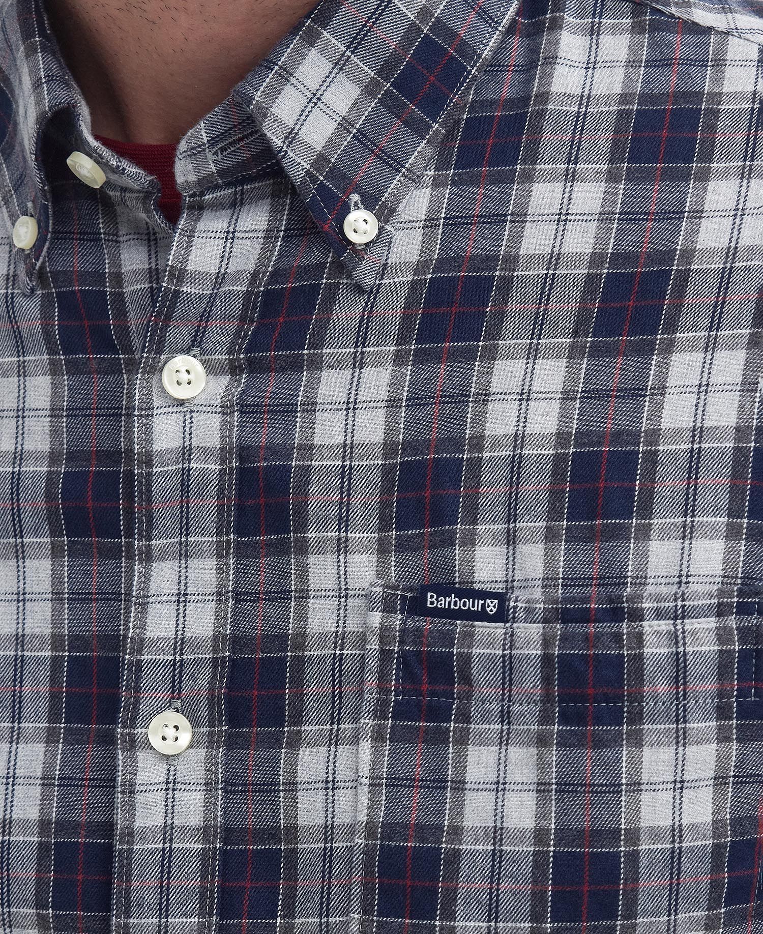 Barbour Shirt Lanark Tan27-Men&#39;s Shirts-Brooklyn-Vancouver-Yaletown-Canada