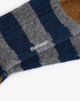 Barbour Houghton Stripe Socks - Asphalt/Navy-Men's Accessories-Brooklyn-Vancouver-Yaletown-Canada