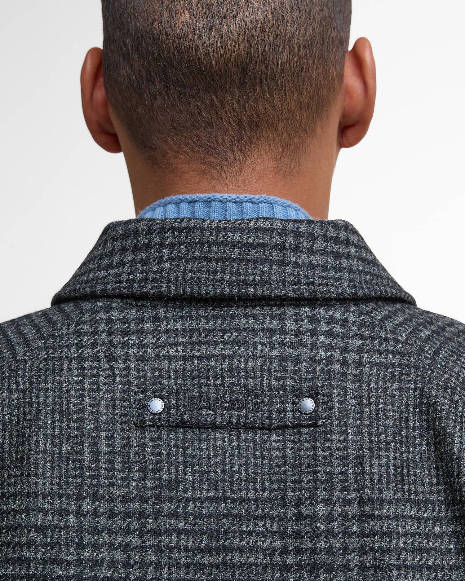 Barbour Lorden Wool Overcoat - Charcoal-Men&#39;s Coats-Brooklyn-Vancouver-Yaletown-Canada
