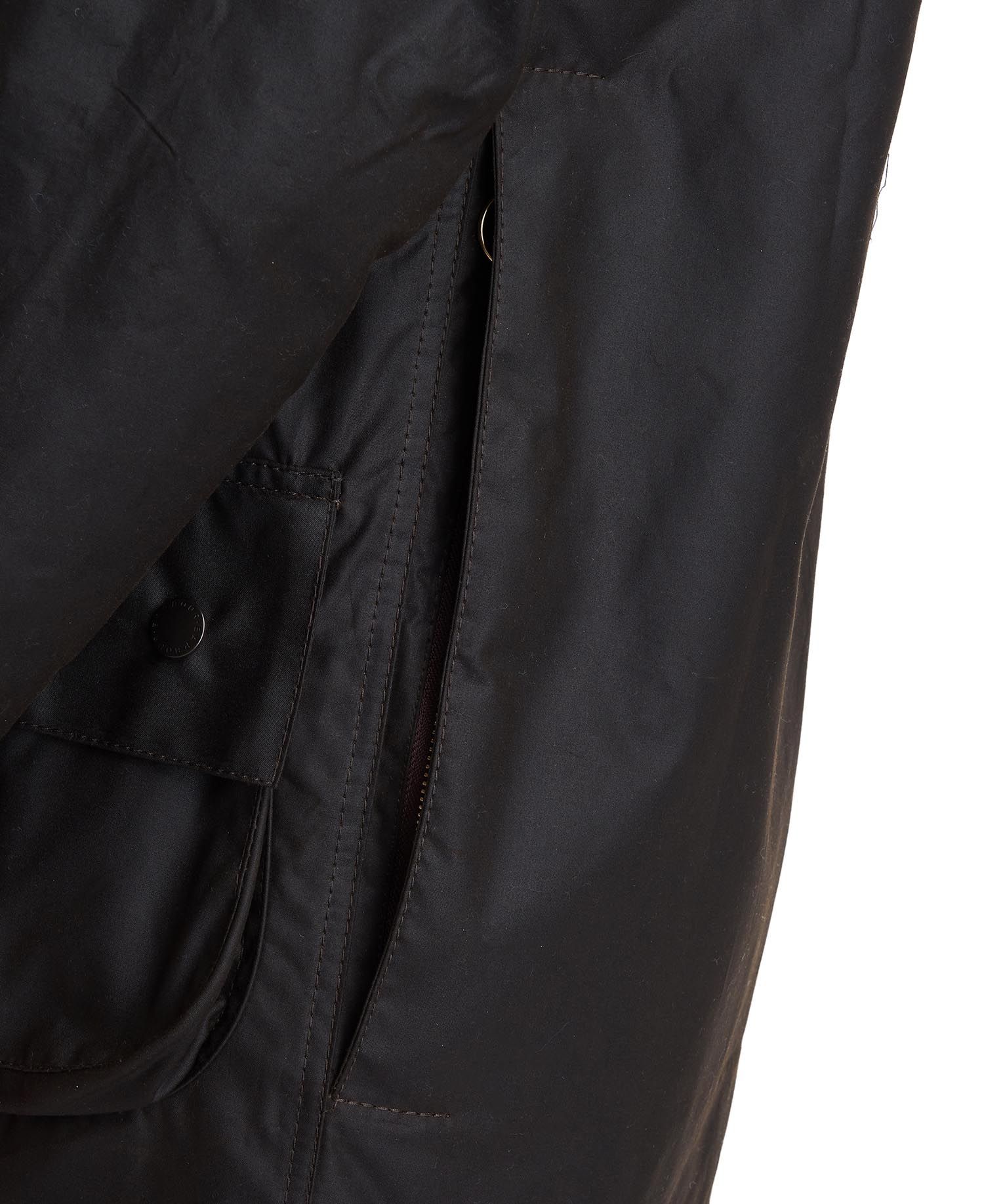 Barbour beaufort jacket mens white on sale