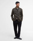 Barbour Beacon Sports Wax Jacket - Olive-Men's Jackets-Brooklyn-Vancouver-Yaletown-Canada