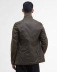 Barbour Beacon Sports Wax Jacket - Olive-Men's Jackets-Brooklyn-Vancouver-Yaletown-Canada