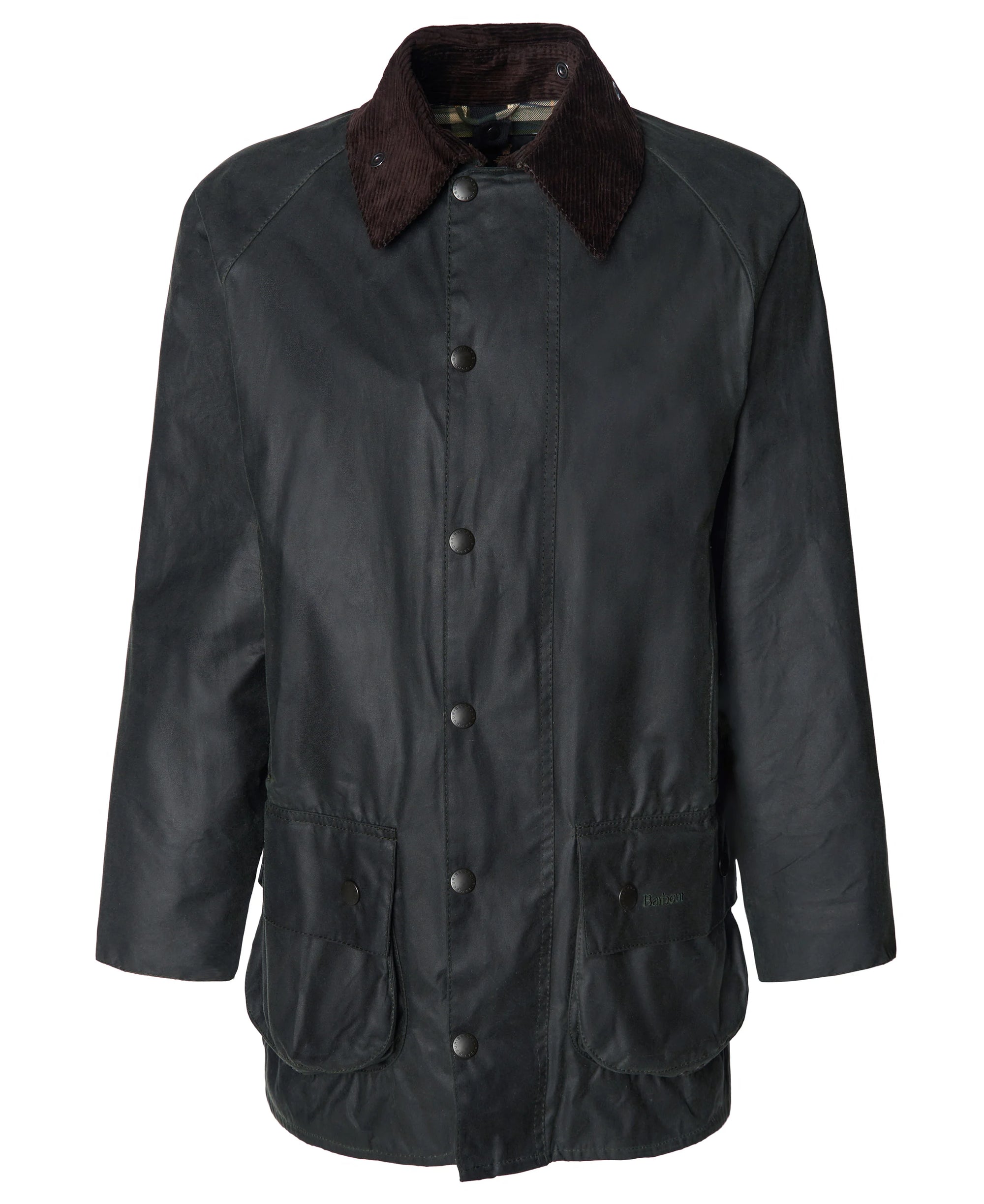Barbour Beaufort Wax Jacket - Sage-Men's Coats-Brooklyn-Vancouver-Yaletown-Canada