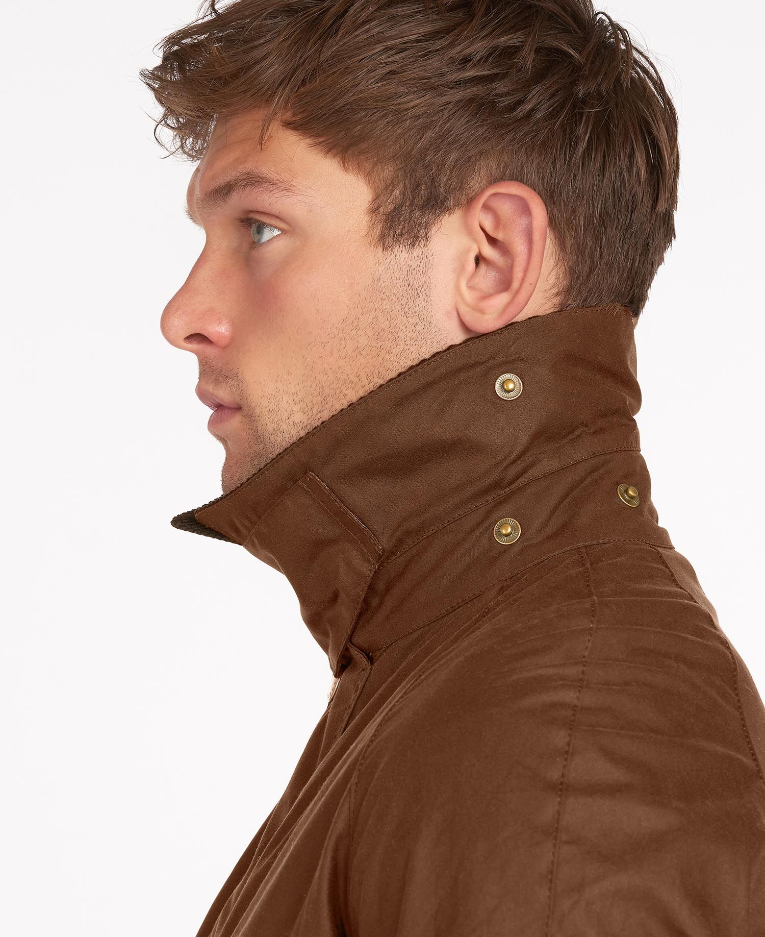 Barbour Coat Ashby Wax Bark-Men&#39;s Coats-Brooklyn-Vancouver-Yaletown-Canada