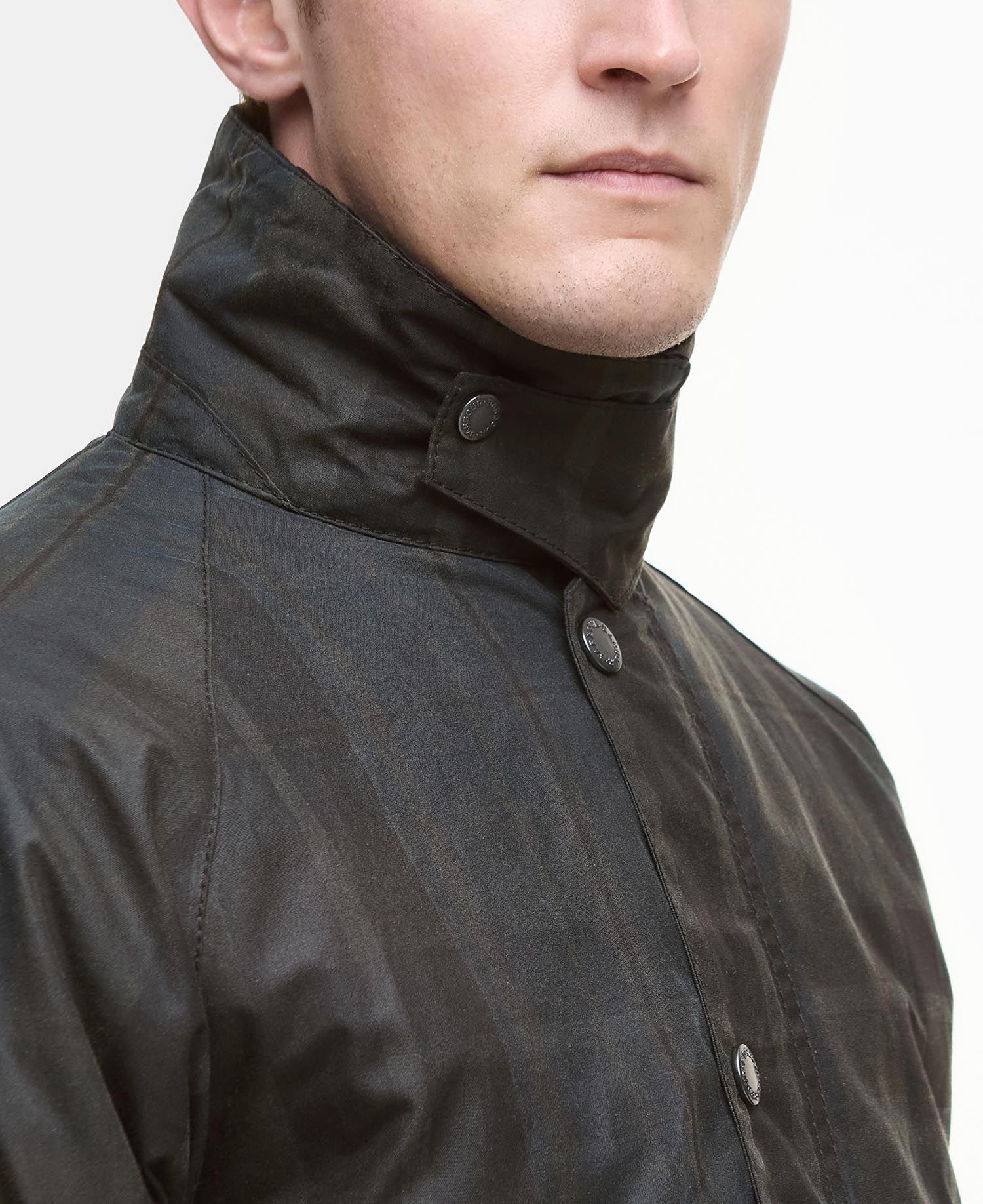 Barbour Bedale Wax Coat - Check Dundee. Shop Men's Coats