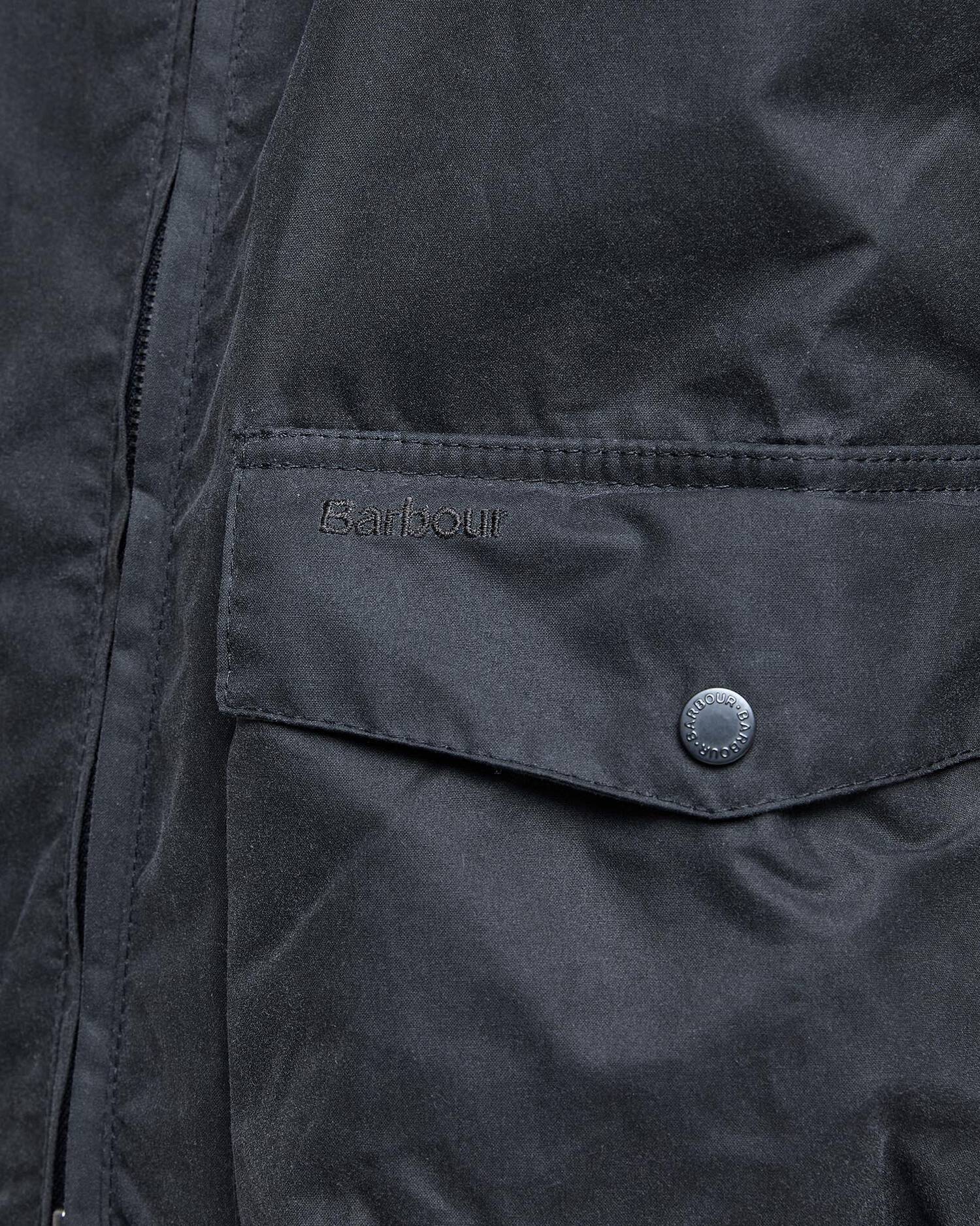 Barbour Modern Royston Wax Jacket - Grey-Men&#39;s Jackets-Brooklyn-Vancouver-Yaletown-Canada