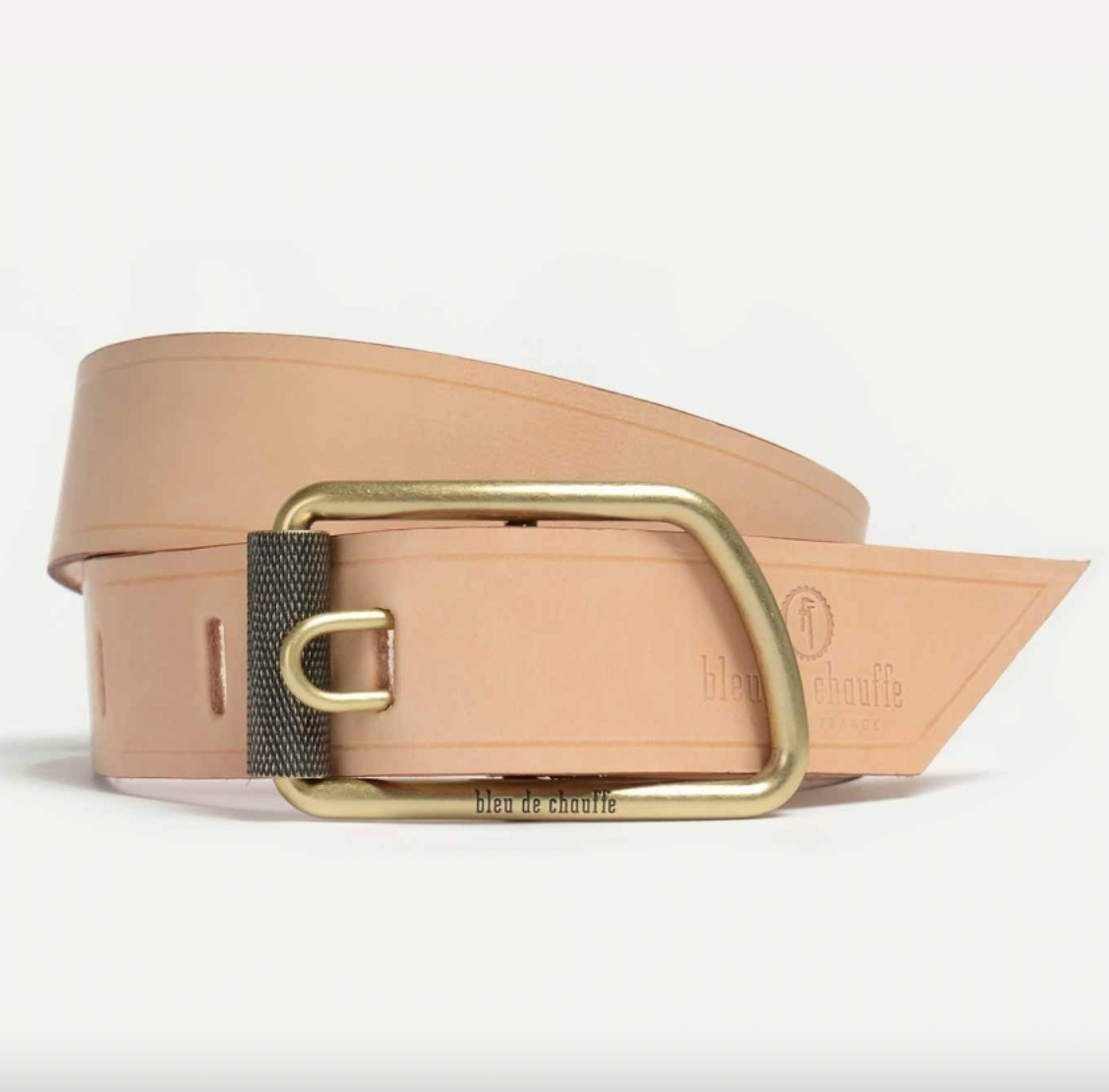 Bleu de Chauffe Maillon Naturel Belt-Men's Belts-Yaletown-Vancouver-Surrey-Canada