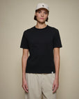 Merz Classic Cotton Jersey T-Shirt - Deep Black