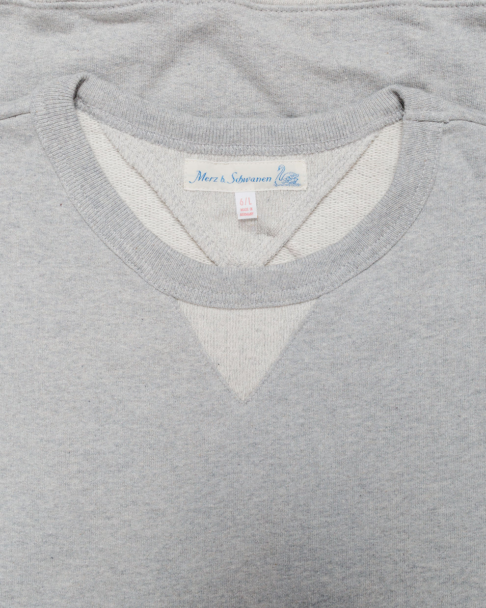 Merz Sturdy Loopback Fleece Sweatshirt - Grey Melange-Men's Sweatshirts-Brooklyn-Vancouver-Yaletown-Canada