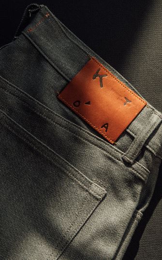 Kato-The Pen Slim 10.5oz Denim-Gray Raw-Men&#39;s Denim-Yaletown-Vancouver-Surrey-Canada