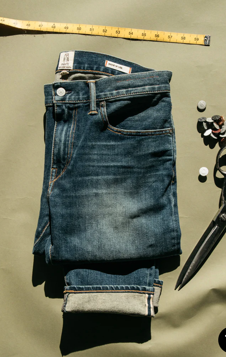 Kato CORE-The Pen Slim 10.5 Oz Denim Jeans Rain-Men's Denim-Yaletown-Vancouver-Surrey-Canada