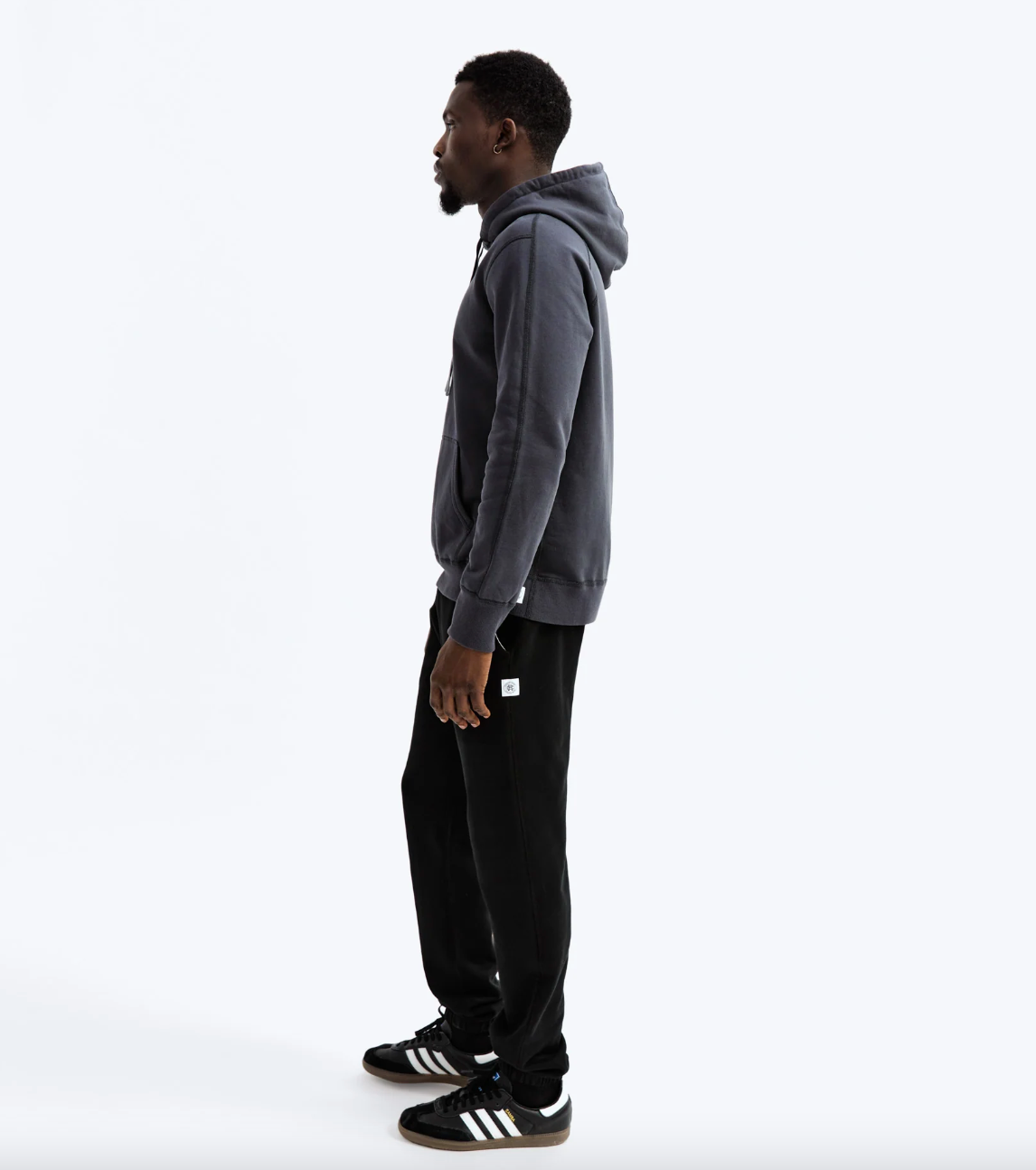 RC - Midweight Terry Pullover Hoodie Midnight SS23-Men's Sweatshirts-Yaletown-Vancouver-Surrey-Canada