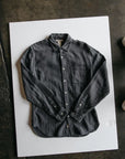 Kato - The Ripper L/S Shirt W Gauze - Charcoal-Men's Shirts-Yaletown-Vancouver-Surrey-Canada