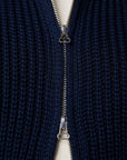 Peregrine River Zip Through Cardigan - Navy-Men's Sweaters-Brooklyn-Vancouver-Yaletown-Canada